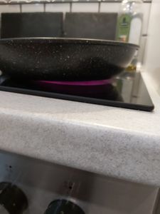 Bratpfannen-Set 3-teilig, Pfannenset 20/24/28 cm – Induktion & alle Herdarten, mit Soft-Touch-Griff & antihaftbeschichtet Kunden-Foto 8