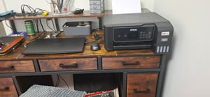 Epson EcoTank ET-2860, Tintenstrahl, Farbdruck, 5760 x 1440 DPI, A4, Direktdruck, Schwarz Kunden-Foto 6