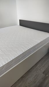 Matelas ergonomique 7 zones en mousse froide | 120 x 200 cm | 16 cm | H3 & H4 | DREAMSTAR Ergo Flex Duo | Matelas réversible Photo du client 1
