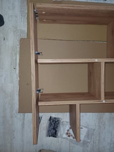 Skye Decor, Vesper - White, Atlantic Pine, Schreibtische, Weiß, 130 x 72 x 50 cm Kunden-Foto 2