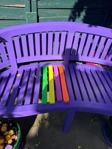 Neon Acrylfarben Set 8x21ml Phoenix – Leuchtende Farben für DIY, Leinwand, Schule, Basteln, Kunst – Künstlerqualität, schnelltrocknend Kunden-Foto 1