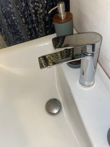 2 x Homelody Wasserhahn Bad Chrom, Einhebelmischer Badezimmer Waschtischarmatur, Bad Armatur Mischbatterie, Waschbeckenarmatur, Waschbecken Armaturen Kunden-Foto 4