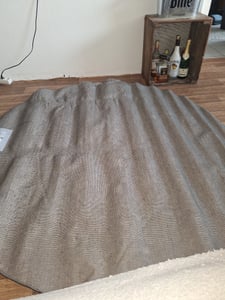 Teppich Wohnzimmer Kurzflor Einfarbig für Schlafzimmer kinderzimmer weicher pflegeleichter, versch.- Größen, Farben Kunden-Foto 7