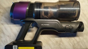 Ultenic U20UL akumulátorový vysavač, 60000Pa/ 600W/60Min, akumulátorový vysavač se samostojící konstrukcí, flexibilním ohýbacím kloubem, kartáčem proti zamotání podlahy Fotografie od zákazníka č. 3