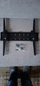 TV Wandhalterung superflach Halterungsprofi SFN3 Neigbar für LCD LED UHD TV 81cm - 190,5cm 40 42 46 47 50 55 60 65 70 75 Zoll VESA bis 400 x 400 Kunden-Foto 3