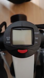 Fitness Stepper höhenverstellbar für Zuhause mit LCD-Bildschirm, Anti-Rutsch und Power Ropes, Mini-Stepper Tragfähigkeit 100 kg Retoo Kunden-Foto 2