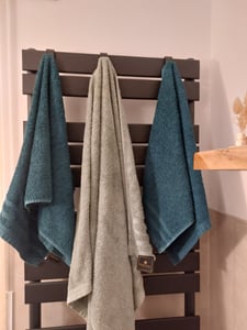 Vilde Haken für Badheizkörper Heizkörperhaken Handtuchhalter 2 Stk. Kunden-Foto 1