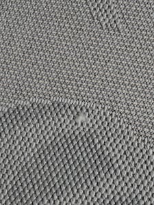 Outdoor Teppich wetterfest, Balkon, Terrasse, Garten, Wohnzimmer und Esszimmer, Skandinavisches Boho-Design, Größe: 280 x 370 cm, Farbe: Grau-2 Kunden-Foto 1