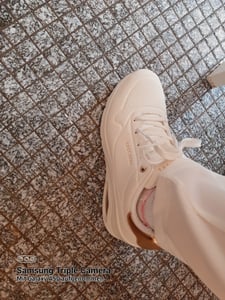 Skechers Uno Wedge - Hi Steps Bílý Fotografie od zákazníka č. 1