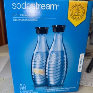 SodaStream Glaskaraffen 0,6 Liter im  2er-Pack, 764997 Kunden-Foto 2