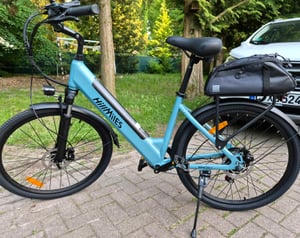 HillMiles E Bike, City E-Bike & E-Hollandrad mit 36V 13Ah Akku bis zu 80-100km, SHIMANO 7-Gang, 250W Motor&25km/h, MileCity1 Kunden-Foto 4