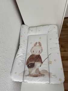 Ceba Baby® Materassino Fasciatoio 75x72 cm - Fasciatoio Neonato Lavabile e Impermeabile - Mouse Foto del cliente 2
