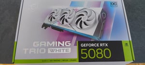 MSI GeForce RTX 5080 16G GAMING TRIO OC WHITE Kunden-Foto 2
