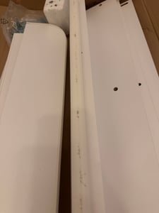Przewijak do komody w kolorze białym, materac 50 cm z półką 80x70, uniwersalny do komody do przewijania MALM HEMNES Zdjęcie produktu od klienta nr 1
