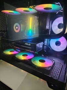 Corsair Vengeance RGB , 16 GB, 1 x 16 GB, DDR5, 6000 MHz, 288-pin DIMM Kunden-Foto 1