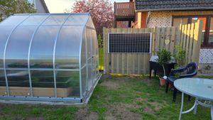 300 Watt Solarpanel Monokristallin Solarmodul 300W 18V für Batterien, Photovoltaik - Solarzelle Solaranlage für Wohnwagen, Camping, balkonkraftwerk Kunden-Foto 1