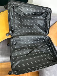 RGL 5188 XXL Reisekoffer Polycarbonat Hartschalen Koffer Abnehmbare Räder Trolley Emoji Kunden-Foto 7