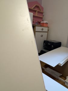 Flieks dětská postel 90x200cm s výsuvným lůžkem 90x190cm, dřevěná postel klasická postel se 2 zásuvkami, jednolůžková postel pro mládež s ochranou proti vypadnutí, bílá Fotografie od zákazníka č. 1