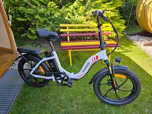 Fatbike e-bike skladací bicykel 20 palcov s 36V 16AH odnímateľnou batériou na dochádzanie, e-bike skladacie dámy 250W, 25km/h horský bicykel pánsky e-bike mestský bicykel Fotografia od zákazníka č. 2