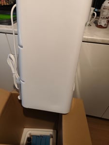 Mobile Klimaanlage ohne Abluftschlauch. Zenet Zet-483 - Leistungsstarker Luftkühler Kunden-Foto 7