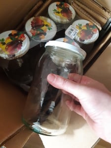 6 x 900ml Vorratsglas Einmachglas mit Deckel Einmachgläser-Vorratsgläser Kunden-Foto 1
