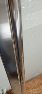 Cabina doccia Mucola Vasche da bagno Attacco per vasca in vetro ESG Divisorio doccia Schermo pieghevole per vasca da bagno Schermo doccia - 70+120x140 vetro Foto del cliente 3