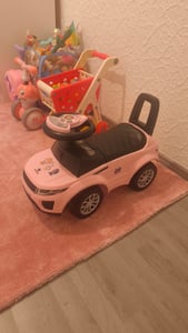 Rutschauto Rutschfahrzeug Kinderauto Spielzeug ab 1 Jahr weiß Kunden-Foto 5