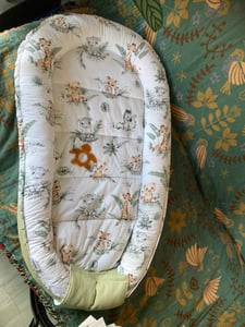 Savanna Fun & Olive Velvet Baby nest Kokon XXL Kunden-Foto 1