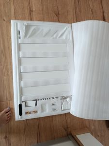 EMKE Grzejnik łazienkowy elektryczny z obrotowym wieszakiem i półką, Termostat, WiFi App, Sterowanie głosowe, Timer, 76x45x14 cm, czarny Zdjęcie produktu od klienta nr 2