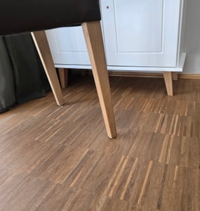 4x sossai Holzfüße eckig - schräge Ausführung 25cm Eiche Kunden-Foto 1