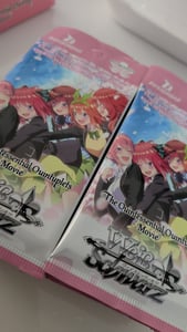 Weiss Schwarz The Quintessential Quintuplets Movie Booster Box Foto del cliente 2