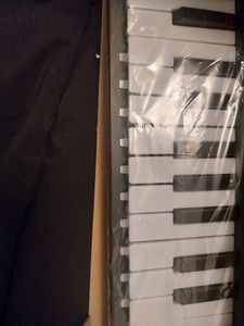 Tastiera a pianoforte per bambini con microfono + alimentatore Foto del cliente 1