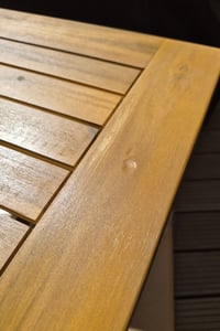 Gartentisch, Esstisch, Klapptisch, Tisch, aus Akazienholz Kunden-Foto 1