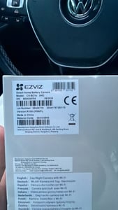 Telecamera di sicurezza EZVIZ, wireless, Full HD, visione notturna a colori, APP, bianco, 1 pezzo. Foto del cliente 2