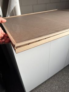 MT MALATEC Puzzletisch Holz mit 4 Schubladen 89x69cm - Puzzletisch 1500 Teile - Puzzlebrett aus Naturholz Kiefer mit Sortiersystem und glatter Oberfläche 21650 Kunden-Foto 2