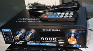 Wzmacniacz Bluetooth Stereo Audio FM HiFi 600W Wzmacniacz cyfrowy 12V/220V 2CH DE 600W 220V (wtyczka EU w zestawie) Zdjęcie produktu od klienta nr 1