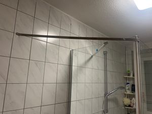 70X120cm Badewannenfaltwand Badewannenaufsatz mit Duschwand Duschabtrennung Höhe 140cm Dusche Faltwand 6mm Nano Glas Kunden-Foto 2