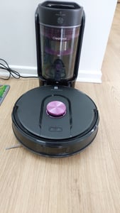 Vactidy Saugroboter W15 3-in-1 Nass Trocken Roboterstaubsauger mit Absaugstation, 10000Pa, 180 min, 4L Riesenbehälter Kunden-Foto 7