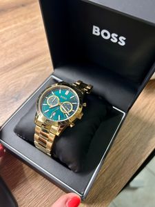 Herrenuhr Hugo Boss Allure 1513923, Gold / Grün Kunden-Foto 1