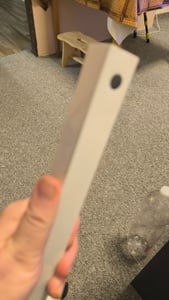 Verstellbarer, tragbarer Arbeitstisch aus Holz mit Rollen, höhenverstellbar bis 90 cm, vielseitig einsetzbar - EVOSTUL Kunden-Foto 16