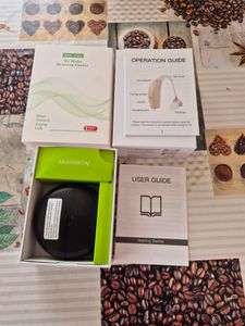 Hörgerät, Hörhilfe, Hörgeräte für Senioren mit Geräuschunterdrückung und Lautstärkeregler, Wiederaufladbare Hörgeräte Kunden-Foto 2