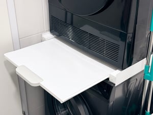 Kit de conexión para lavadoras/secadoras Xavax, compatible con el modelo 111363, con placa extraíble Foto del cliente 2