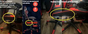 Puluomis Gaming Stuhl mit Fußstütze, Bürostuhl Chefsessel Schreibtischstuhl ergonomisch Sportsitz Gamingstuhl Höhenverstellbarer Drehstuhl Grau Kunden-Foto 9