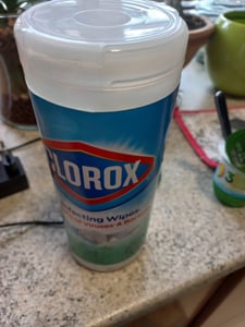 Frisch duftende Reinigungstücher x 75 Clorox Kunden-Foto 1