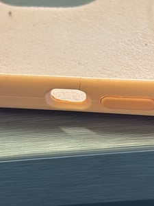 Apple MT0W3ZM/A, Cover, Apple, iPhone 15, 15,5 cm (6.1"), Orange Kunden-Foto 2
