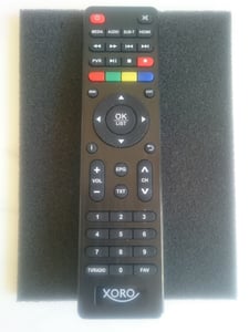 Original Fernbedienung XORO RECEIVER HRT8730HDMI HRT8730SCART HRT8770TWIN Kunden-Foto 1