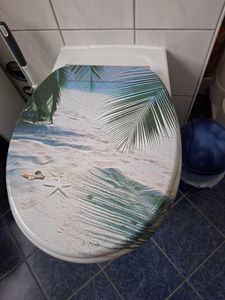 Premium MDF Toilettensitz mit Absenkautomatik in verschiedenen Designs Kunden-Foto 1