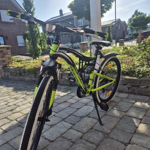 Bergsteiger Schutzblech-Set MUDGUARD, Varianten für alle Größen und Fahrräder, [16 - 20 Zoll], für alle Mountainbike / MTB, Original Bergsteiger Fahrrad-Zubehör Kunden-Foto 9