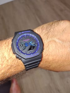 Casio G-Shock GA-2100VB-1ADR Kunden-Foto 1