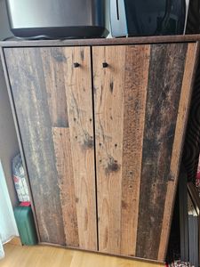 Kommode Standschrank Schrank Schubladenkommode Anrichte Holzschrank "Tembi IX" Old Wood Vintage Kunden-Foto 2
